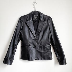 90s Vintage: Genuine leather jacket